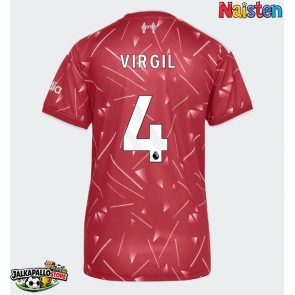 Liverpool Virgil van Dijk #4 Kotipaita Naisten 2026-27 Lyhythihainen